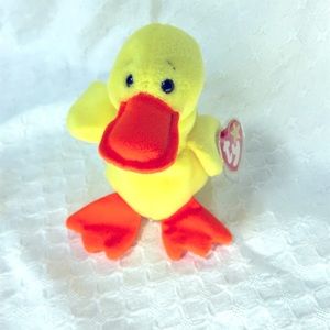 Rare TY Beanie Babies “Quackers”